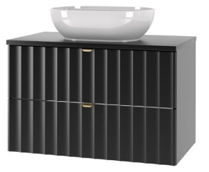 MEGSTYL SZAFKA ARCOS-07 CZARNY MAT 80 3855