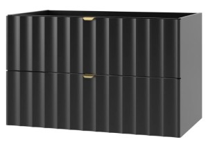 MEGSTYL SZAFKA POD UMYWALKĘ ARCOS-07 CZARNY MAT 80 2584