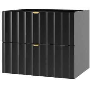 MEGSTYL SZAFKA POD UMYWALKĘ ARCOS-06 CZARNY MAT 60 2514