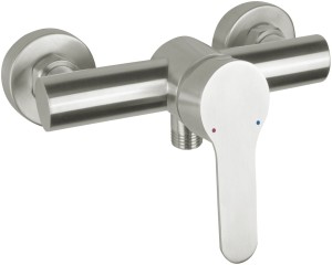 DEANTE LUPO Bateria prysznicowa ścienna stal szczotkowana