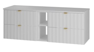 MEGSTYL SZAFKA ARCOS-06 BIAŁY MAT 140 3469