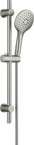 DEANTE LUPO Zestaw prysznicowy 3-funkcyjny stal szczotkowana