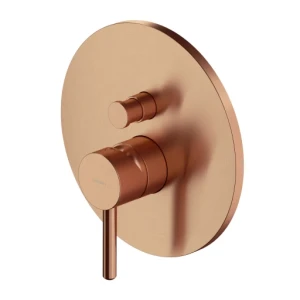 OMNIRES Y element natynkowy baterii prysznicowo-wannowej podtynkowej miedź szczotkowana