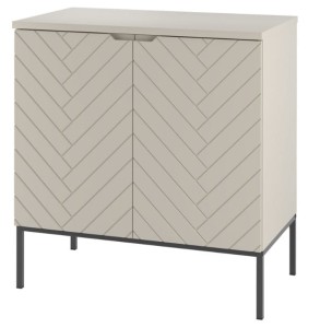 MEGSTYL SZAFKA ASPEN -08 CASHMERE 80 CZARNY STELAŻ 3814
