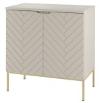 MEGSTYL SZAFKA ASPEN -08 CASHMERE 80 ZŁOTY STELAŻ 3817