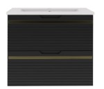 MEGSTYL SZAFKA VESPER-02 CZARNY MAT 60 3773