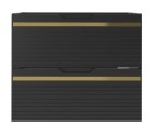 MEGSTYL SZAFKA VESPER-02 CZARNY MAT 60 2571