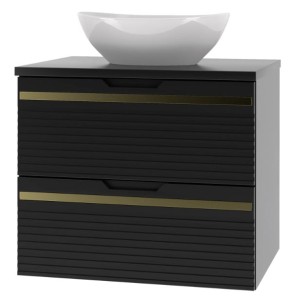 MEGSTYL SZAFKA VESPER 02 CZARNY MAT 60 3640