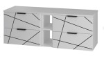 MEGSTYL SZAFKA WOOD -02 BIAŁY MAT 140 3487