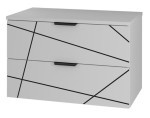 MEGSTYL SZAFKA WOOD -01 BIAŁY MAT 80 3839