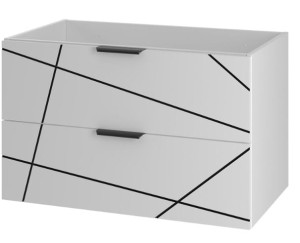 MEGSTYL SZAFKA POD UMYWALKĘ WOOD -01 BIAŁY MAT 80 2643