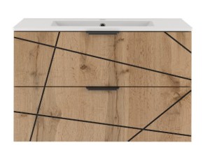 MEGSTYL SZAFKA WOOD -01 DĄB WOTAN 80 3931