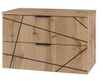 MEGSTYL SZAFKA WOOD -01 DĄB WOTAN 80 3840