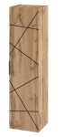 MEGSTYL SZAFKA WOOD-03 DĄB WOTAN 130 2454