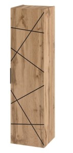 MEGSTYL SZAFKA WOOD-03 DĄB WOTAN 130 2454