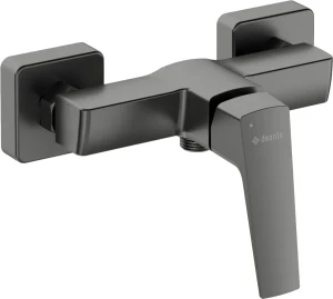 DEANTE BLUR Bateria prysznicowa ścienna titanium 