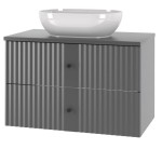 MEGSTYL SZAFKA XILO-01 SZARY MAT 80 3872