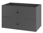 MEGSTYL SZAFKA POD UMYWALKĘ XILO-01 SZARY MAT 80 2647