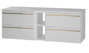 MEGSTYL SZAFKA ESPERO 02 BIAŁY MAT 140 3475