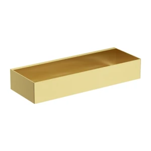 OMNIRES UNI koszyk prysznicowy, 30 x 5 x 11 cm UN10335BSB mosiądz szczotkowany