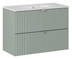 COMAD Line Reed Green Zestaw meblowy 80cm z umywalką meblową Dance