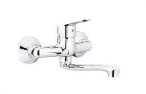 KFA ARMATURA KRAKÓW SPARC CHROM bateria umywalkowa ścienna