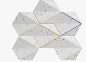 TUBĄDZIN DOTS GREY MOZAIKA 29,8X22,1