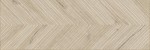 CERAMIKA BIANCA Divedro Cream Chevron 30x90 płytka scienna