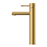 GRANITAN Bateria umywalkowa wysoka stojąca łazienkowa brushed gold kran GLAMI
