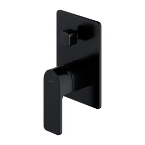 OMNIRES BARETTI bateria prysznicowo-wannowa podtynkowa czarny półmat