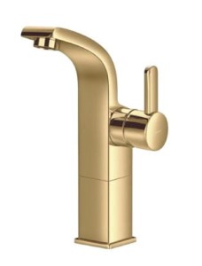 OMNIRES DARLING bateria umywalkowa wysoka, 24 cm złoty połysk