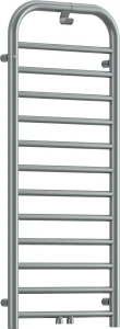DEANTE SILIA Grzejnik łazienkowy - wysokość 121 cm stalowy mat