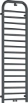 DEANTE SILIA Grzejnik łazienkowy - wysokość 157 cm titanium mat