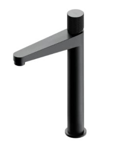 OMNIRES CONTOUR bateria umywalkowa wysoka antracyt szczotkowany