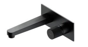 OMNIRES CONTOUR bateria umywalkowa podtynkowa antracyt szczotkowany