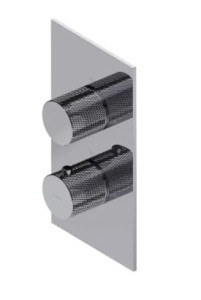OMNIRES CONTOUR termostatyczna bateria prysznicowo-wannowa podtynkowa chrom połysk