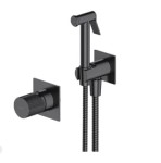 OMNIRES CONTOUR system bidetowy podtynkowy antracyt szczotkowany