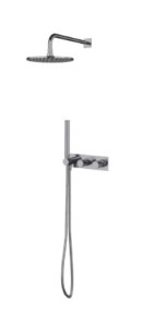 OMNIRES CONTOUR system prysznicowy podtynkowy chrom połysk