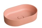 OMNIRES OVO M+ umywalka nablatowa, 55 x 36 cm coral mat