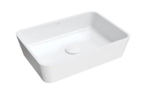 OMNIRES PARMA M+ umywalka nablatowa, 50 x 35 cm biały połysk