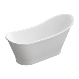 OMNIRES VENEZIA M+ wanna wolnostojąca, 160 x 73 cm biały połysk