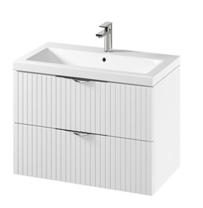 CERSANIT SET C143 TIRSO 80 BIAŁY MATOWY (SZAFKA + UMYWALKA)