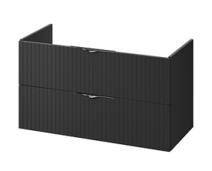 CERSANIT SZAFKA PODUMYWALKOWA TIRSO 100 CZARNY MATOWA