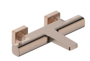 KFA ARMATURA KRAKÓW MALAGA BRUSHED ROSE GOLD bateria termostatyczna wannowa
