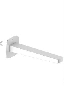 KFA ARMATURA KRAKÓW MALAGA WHITE wylot wannowy podtynkowy