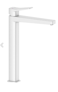 KFA ARMATURA KRAKÓW MALAGA WHITE bateria umywalkowa nablatowa