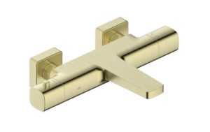 KFA ARMATURA KRAKÓW MALAGA BRUSHED LIGHT GOLD bateria termostatyczna wannowa