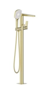 KFA ARMATURA KRAKÓW MALAGA BRUSHED LIGHT GOLD bateria wannowa wolnostojąca