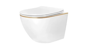 REA Misa WC podwieszana Carlo Mini Tornado NFQ GOLD EDGE
