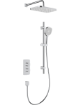 KFA ARMATURA KRAKÓW MALAGA CHROM zestaw podtynkowy z baterią termostatyczną natryskową i natryskiem przesuwnym